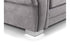 Liam Scatterback Sofa Grey 3 Seater Left Bottom View